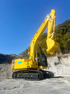砕石事業｜ショベルカー｜KOMATSU｜永順産業株式会社